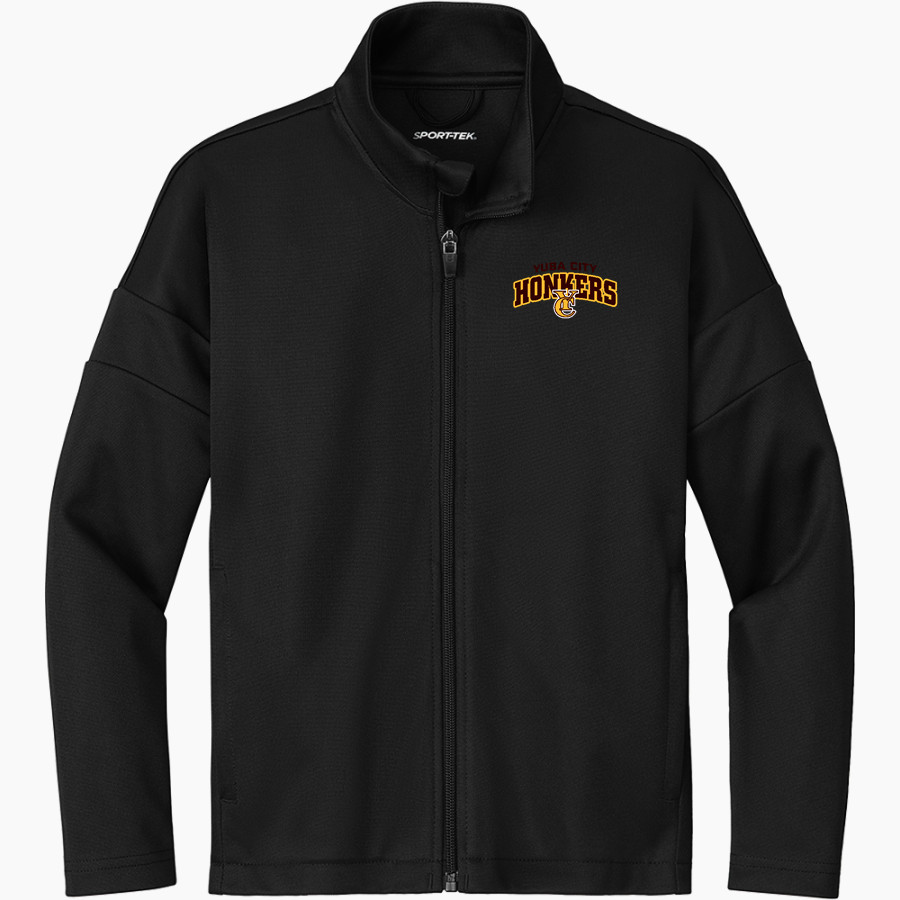 YUBA CITY HIGH SCHOOL HONKERS Sport-Tek Youth Travel Full-Zip Jacket
