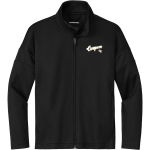 CROCKETT HIGH SCHOOL COUGARS <span class="pdp-name-mascot">CROCKETT COUGARS</span> Sport-Tek Youth Travel Full-Zip Jacket Front Thumbnail