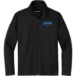 Will Rogers Mustangs <span class="pdp-name-mascot">Will Rogers Middle School Mustangs</span> Sport-Tek Youth Travel Full-Zip Jacket Front Thumbnail