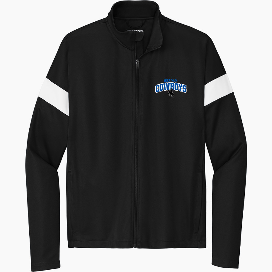EDNA HIGH SCHOOL COWBOYS <span class="pdp-name-mascot">EDNA COWBOYS /COWGRL</span> Sport-Tek Youth Travel Full-Zip Jacket