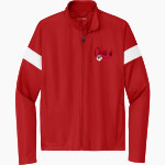 Rivermont Collegiate Lions Sport-Tek Youth Travel Full-Zip Jacket Front Thumbnail