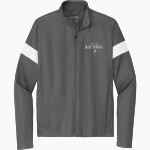 Olivet Academy Olivet Academy <span class="pdp-name-mascot">Olivet Academy</span> Sport-Tek Youth Travel Full-Zip Jacket Front Thumbnail