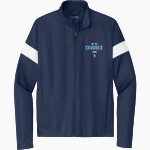 CENTRAL HIGH SCHOOL CHARGERS Sport-Tek Youth Travel Full-Zip Jacket Front Thumbnail