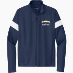 Marian Ancilla Chargers Sport-Tek Youth Travel Full-Zip Jacket Front Thumbnail