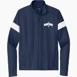 Texas School for the Deaf Sport-Tek Youth Travel Full-Zip Jacket Front Thumbnail
