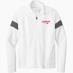 Lacordaire Lions <span class="pdp-name-mascot">Lacordaire Academy Lions</span> Sport-Tek Youth Travel Full-Zip Jacket Front Thumbnail