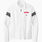Alexandria College Legends <span class="pdp-name-mascot">Alexandria Technical & Community College Legends</span> Sport-Tek Youth Travel Full-Zip Jacket Front Thumbnail