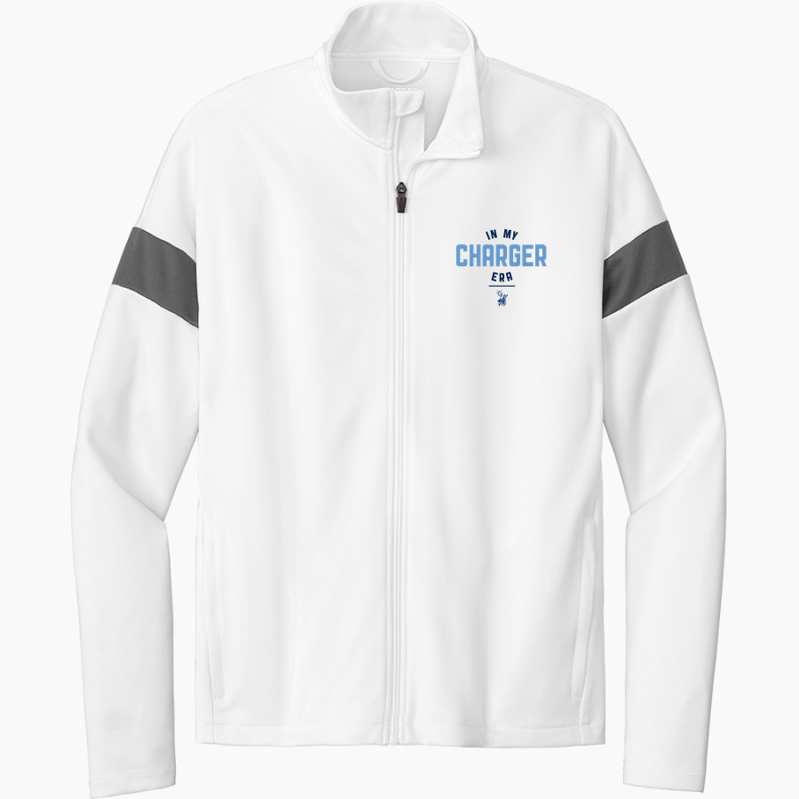 CENTRAL HIGH SCHOOL CHARGERS Sport-Tek Youth Travel Full-Zip Jacket