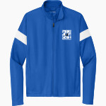 Thomas A Blake None Sport-Tek Youth Travel Full-Zip Jacket Front Thumbnail