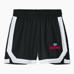 CROW HIGH SCHOOL Cougars Online Store <span class="pdp-name-mascot">CROW COUGARS</span> Sport-Tek Youth Rival Basketball 5" Short Front Thumbnail