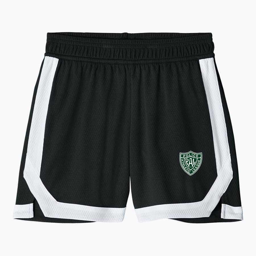 NYC Police Athletic League Online Store <span class="pdp-name-mascot">New York City PAL</span> Sport-Tek Youth Rival Basketball 5" Short
