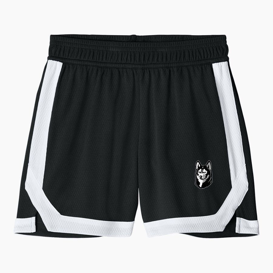 HIGHLAND HIGH SCHOOL HUSKIES Sport-Tek Youth Rival Basketball 5" Short