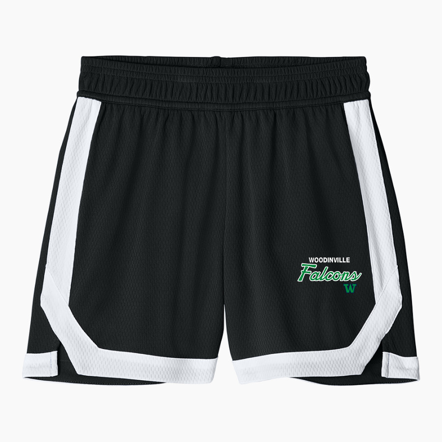 WOODINVILLE HIGH SCHOOL FALCONS Sport-Tek Youth Rival Basketball 5" Short