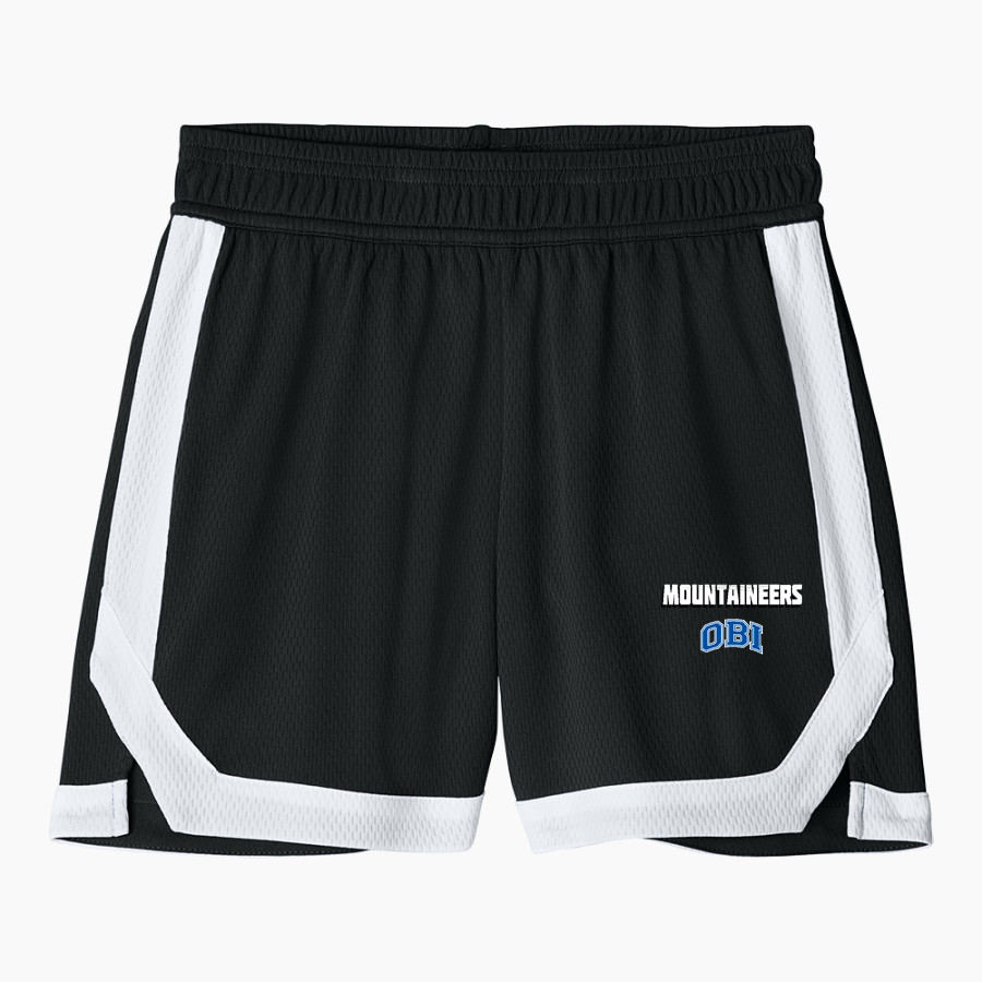 ONEIDA BAPTIST INSTITUTE MOUNTAINEERS Sport-Tek Youth Rival Basketball 5" Short