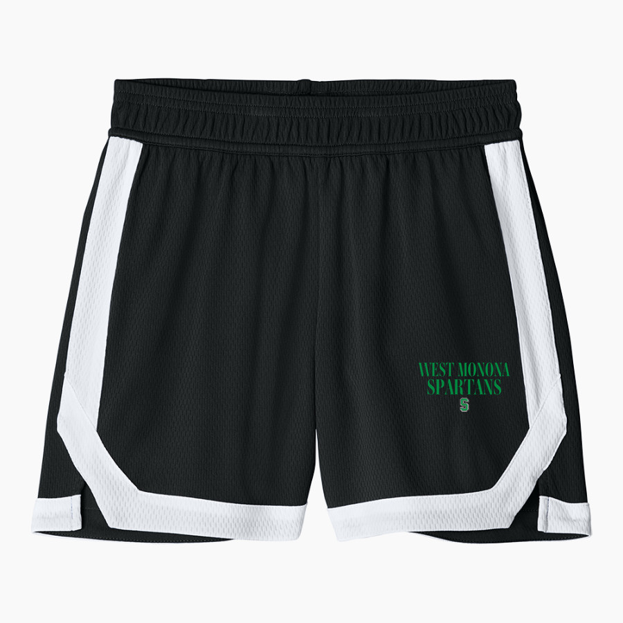 WEST MONONA HIGH SCHOOL SPARTANS Sport-Tek Youth Rival Basketball 5" Short