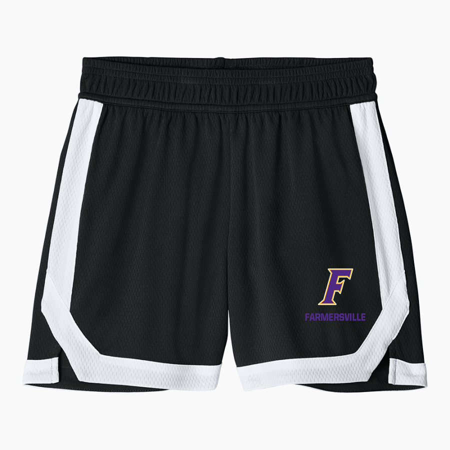 FARMERSVILLE HIGH SCHOOL FIGHTIN' FARMERS <span class="pdp-name-mascot">FARMERSVILLE FIGHTIN' FARMERS</span> Sport-Tek Youth Rival Basketball 5" Short