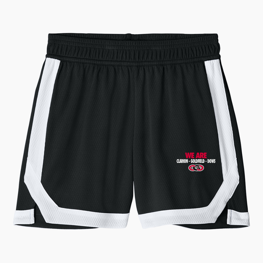 CLARION-GOLDFIELD-DOWS HIGH SCHOOL COWBOYS <span class="pdp-name-mascot">CLARION - GOLDFIELD COWBOYS</span> Sport-Tek Youth Rival Basketball 5" Short