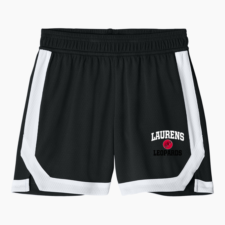 LAURENS CENTRAL SCHOOL LEOPARDS Sport-Tek Youth Rival Basketball 5" Short