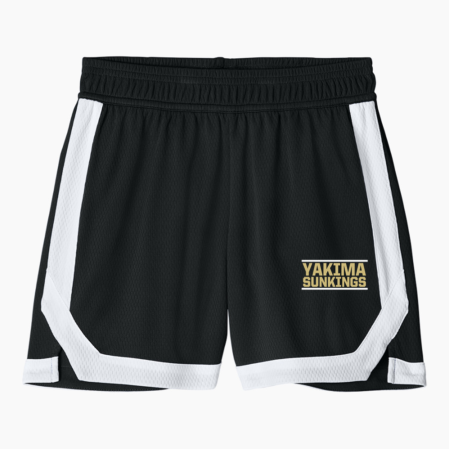 Yakima Sunkings Sunkings <span class="pdp-name-mascot">Yakima Sunkings</span> Sport-Tek Youth Rival Basketball 5" Short