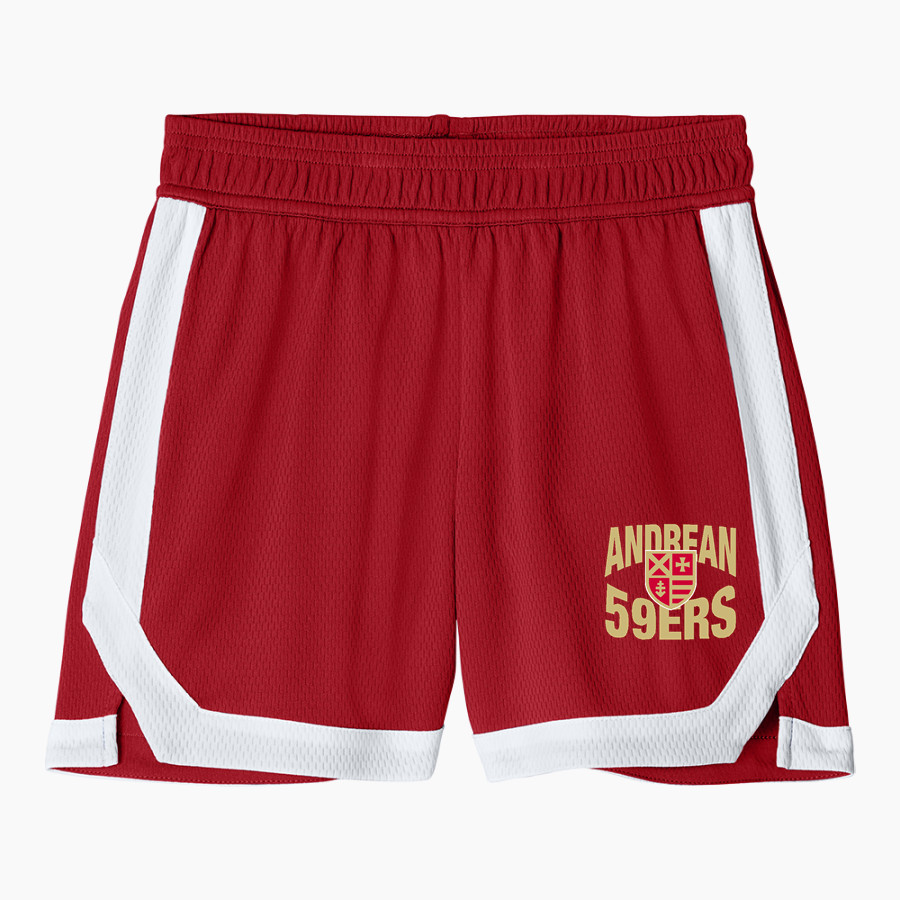 Andrean 59ers <span class="pdp-name-mascot">Andrean 59ers</span> Sport-Tek Youth Rival Basketball 5" Short