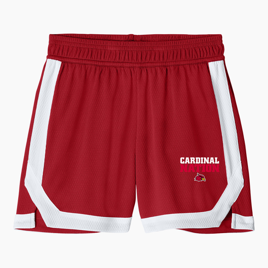 Wheeling University Cardinals Online Store Sport-Tek Youth Rival Basketball 5" Short