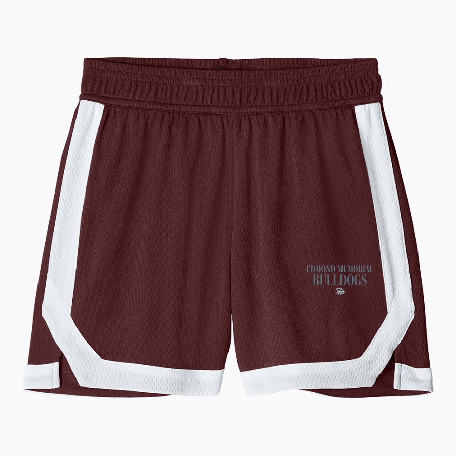 EDMOND MEMORIAL HIGH SCHOOL BULLDOGS <span class="pdp-name-mascot">EDMOND MEMORIAL BULLDOGS</span> Sport-Tek Youth Rival Basketball 5" Short