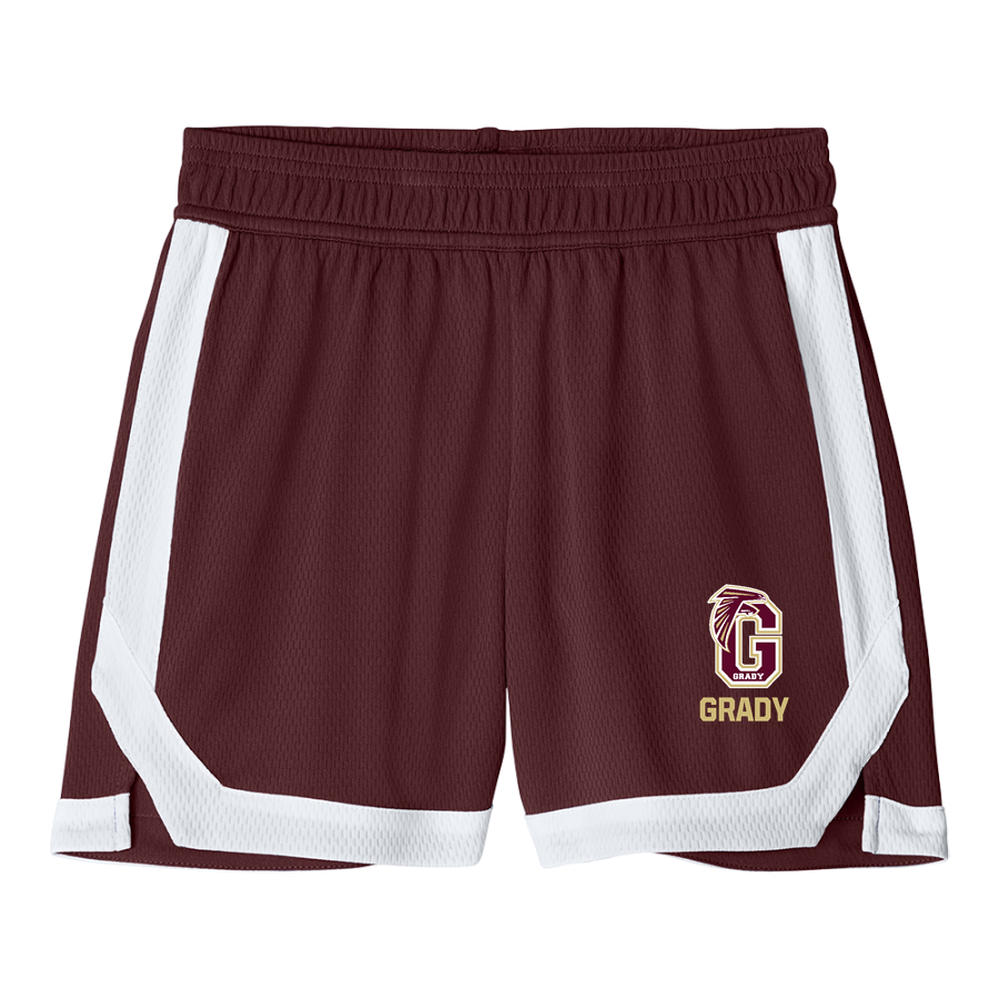 WM E GRADY VOC TECH SCHOOL FALCONS <span class="pdp-name-mascot">GRADY HIGH SCHOOL FALCONS</span> Sport-Tek Youth Rival Basketball 5" Short