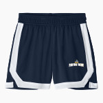 Andrew Tigers <span class="pdp-name-mascot">Andrew College Tigers</span> Sport-Tek Youth Rival Basketball 5" Short Front Thumbnail