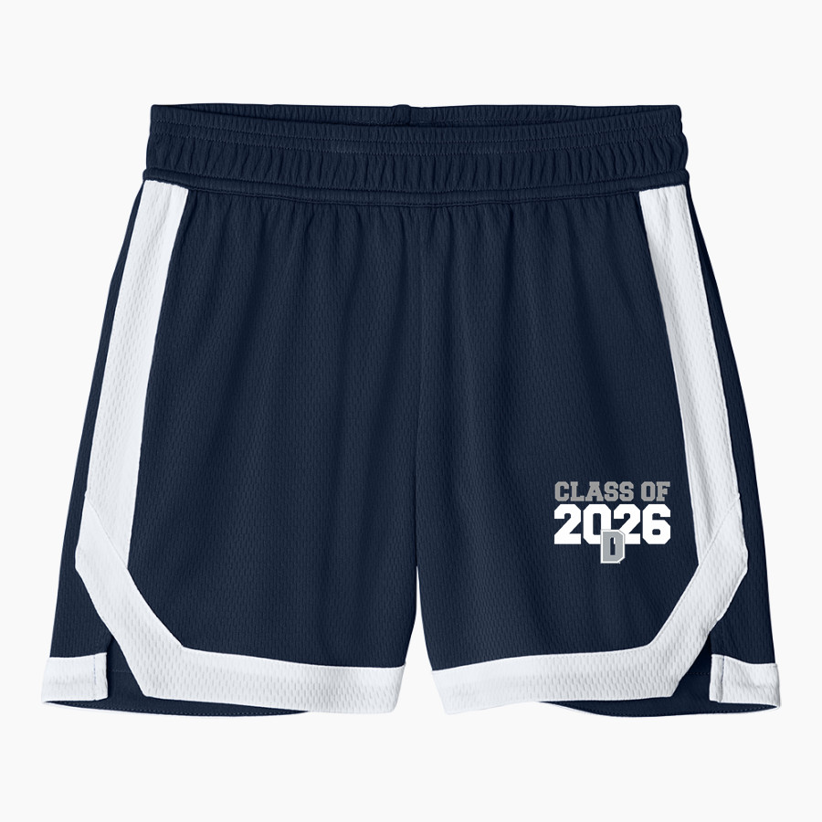 Dickinson State Blue Hawks <span class="pdp-name-mascot">Dickinson State Blue Hawks</span> Sport-Tek Youth Rival Basketball 5" Short