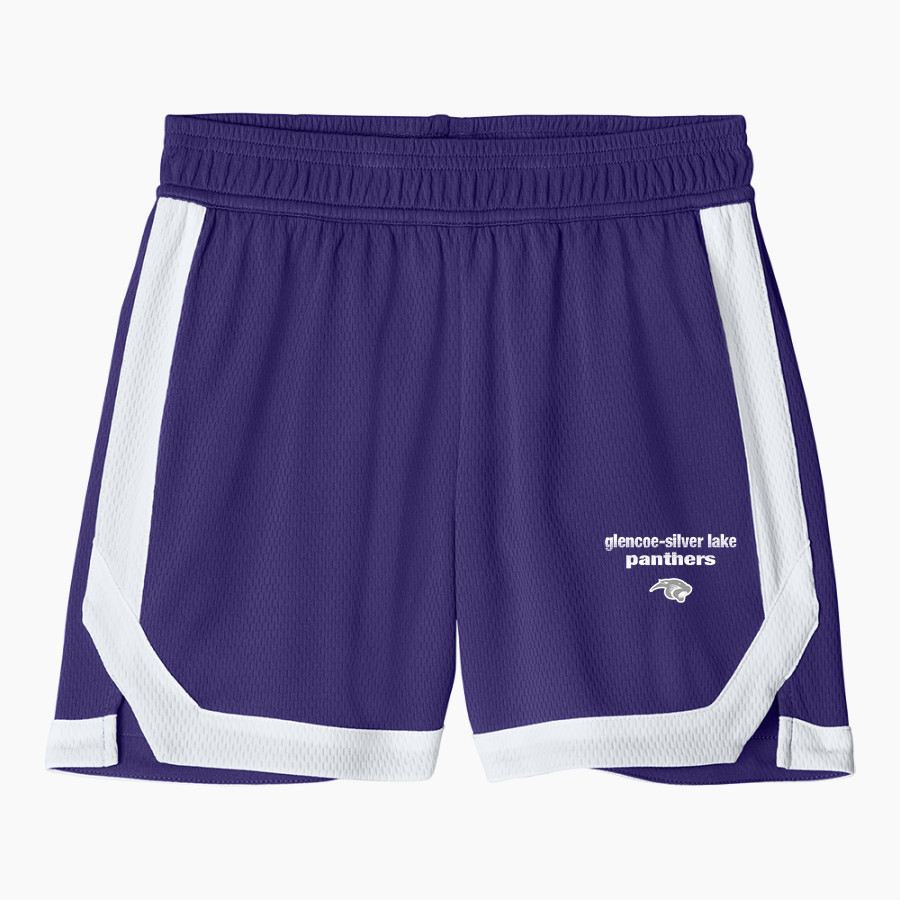Glencoe-Silver Lake Panthers <span class="pdp-name-mascot">Glencoe Silver-Lake Panthers</span> Sport-Tek Youth Rival Basketball 5" Short