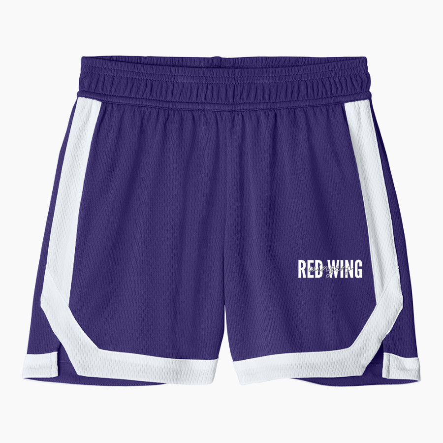 RED WING HIGH SCHOOL WINGERS <span class="pdp-name-mascot">RED WING WINGERS</span> Sport-Tek Youth Rival Basketball 5" Short