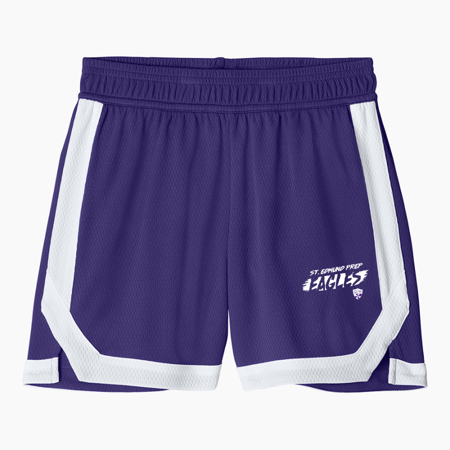 St. Edmund Prep Eagles <span class="pdp-name-mascot">St. Edmund Eagles</span> Sport-Tek Youth Rival Basketball 5" Short