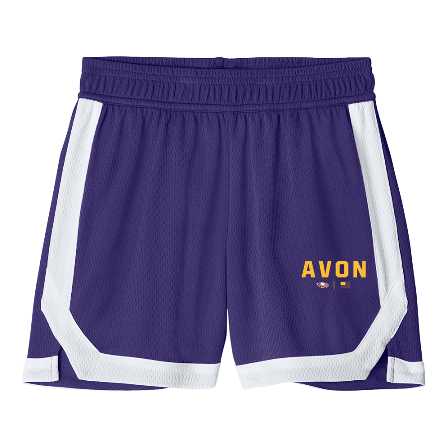 AVON HIGH SCHOOL EAGLES <span class="pdp-name-mascot">AVON EAGLES</span> Sport-Tek Youth Rival Basketball 5" Short