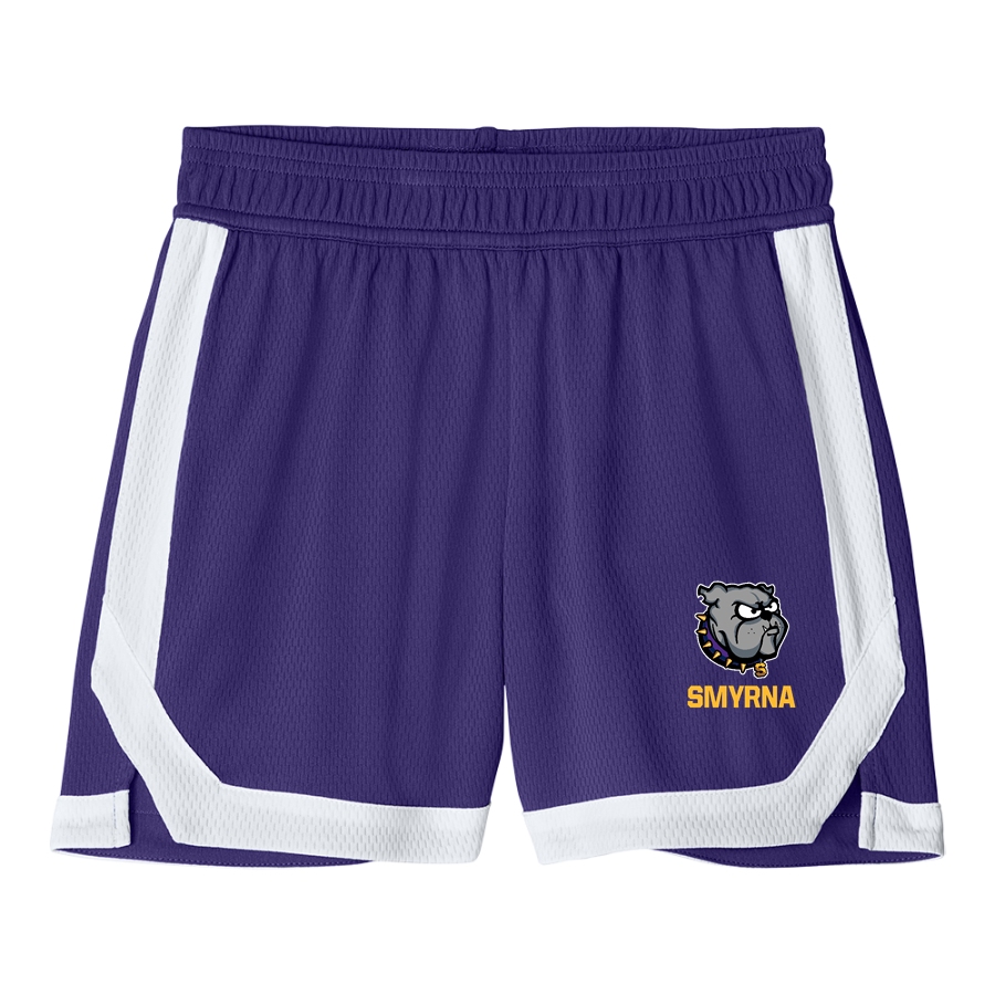 Smyrna Bulldogs <span class="pdp-name-mascot">Smyrna Bulldogs</span> Sport-Tek Youth Rival Basketball 5" Short