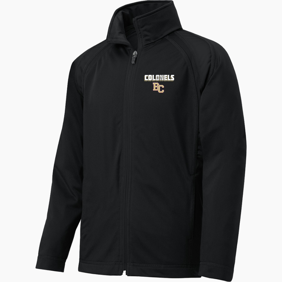 Bourbon County Colonels Sport-Tek Youth Tricot Track Jacket