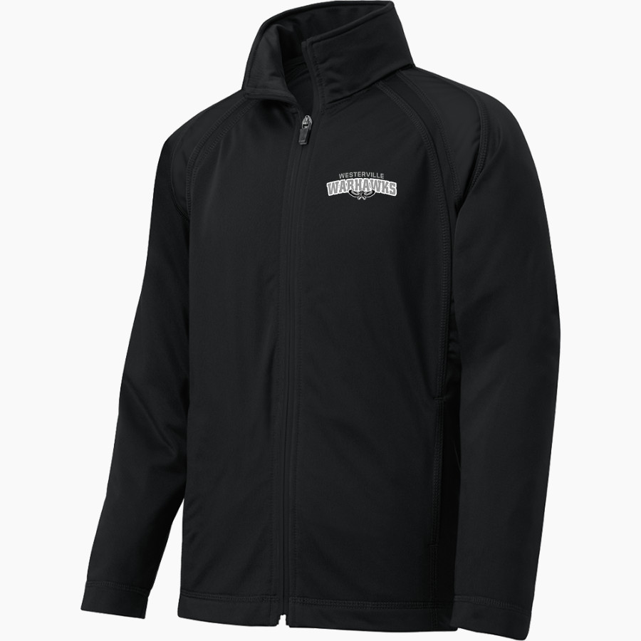 WESTERVILLE CENTRAL WARHAWKS <span class="pdp-name-mascot">WESTERVILLE WARHAWKS</span> Sport-Tek Youth Tricot Track Jacket