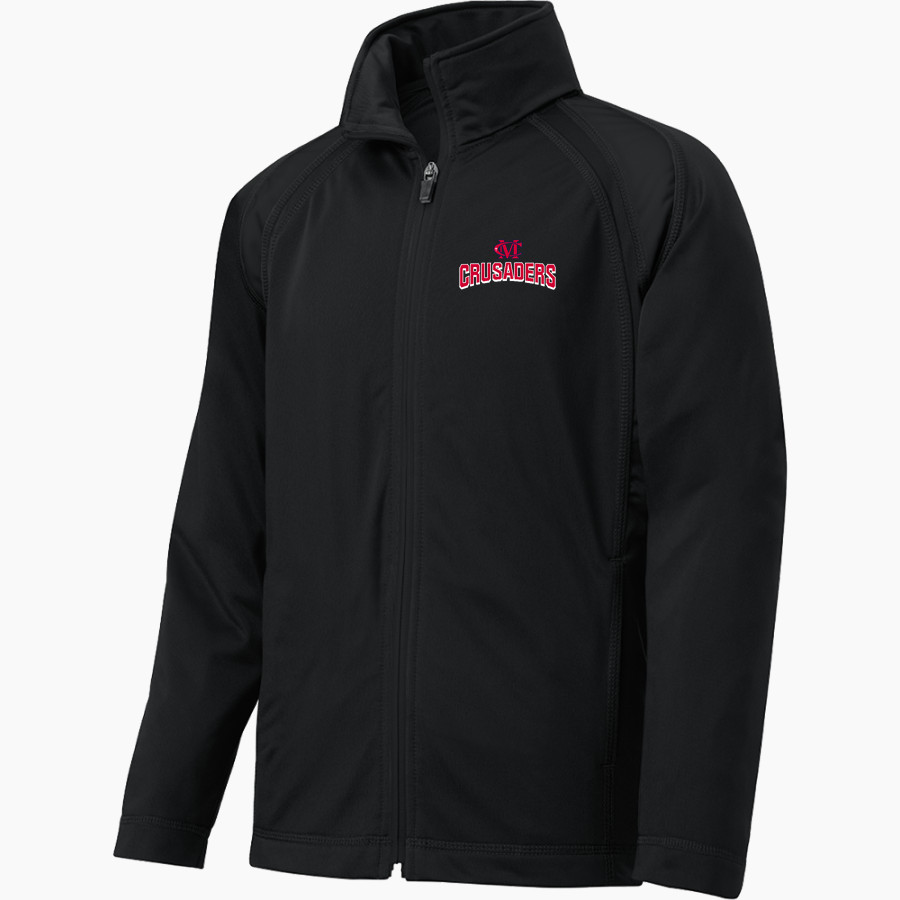 MODESTO CHRISTIAN HIGH SCHOOL CRUSADERS <span class="pdp-name-mascot">MODESTO CHRISTIAN CRUSADERS</span> Sport-Tek Youth Tricot Track Jacket