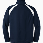 Covenant Academy Lions Sport-Tek Youth Tricot Track Jacket Back Thumbnail