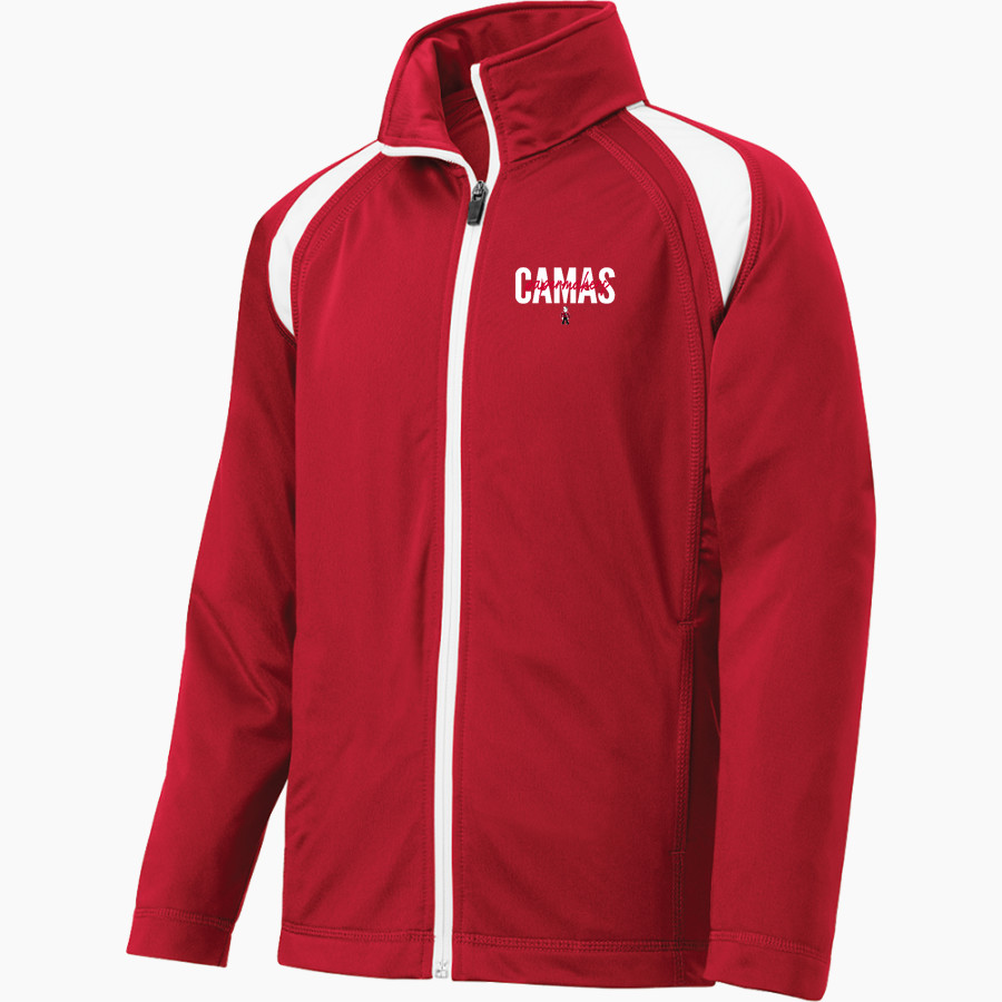 CAMAS PAPERMAKERS The Official Online Store <span class="pdp-name-mascot">CAMAS PAPERMAKERS</span> Sport-Tek Youth Tricot Track Jacket