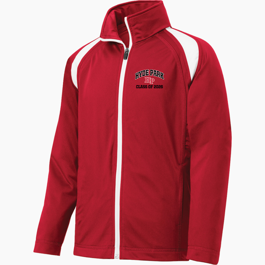 Hyde Park Schools PANTHERS <span class="pdp-name-mascot">Hyde Park Baptist School PANTHERS</span> Sport-Tek Youth Tricot Track Jacket