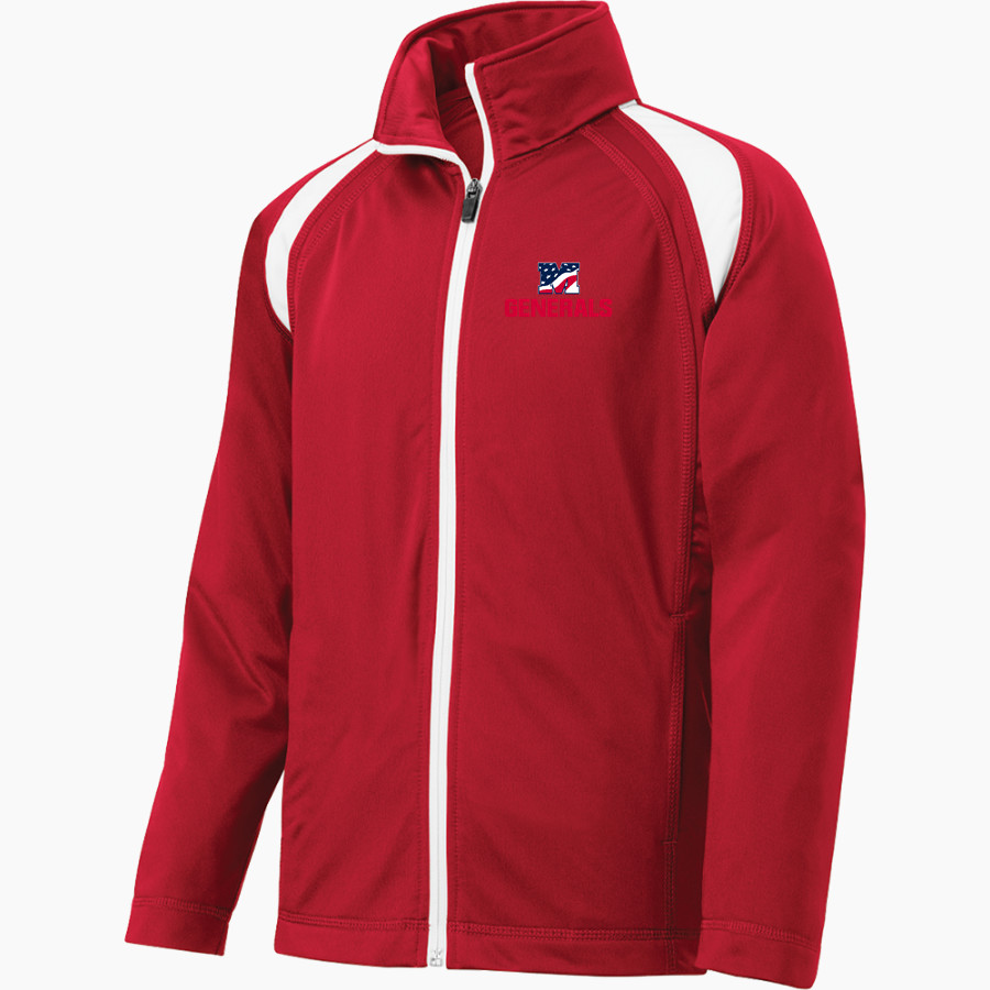 MacArthur Generals <span class="pdp-name-mascot">MACARTHUR HIGH SCHOOL Generals</span> Sport-Tek Youth Tricot Track Jacket