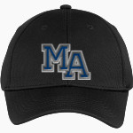 MAYWOOD ACADEMY HIGH SCHOOL NIGHTHAWKS <span class="pdp-name-mascot">MAYWOOD ACADEMY NIGHTHAWKS</span> Sport-Tek Youth PosiCharge Racer Mesh Cap Front Thumbnail