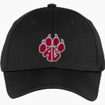 ALBA-GOLDEN HIGH SCHOOL PANTHERS Sport-Tek Youth PosiCharge Racer Mesh Cap Front Thumbnail
