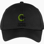 Catholic Charities of Eastern WA Catholic Charities Sport-Tek Youth PosiCharge Racer Mesh Cap Front Thumbnail