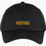 Mothers Of Mount Markham Students Mustangs Sport-Tek Youth PosiCharge Racer Mesh Cap Front Thumbnail