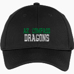 AZ Compass DRAGONS Sport-Tek Youth PosiCharge Racer Mesh Cap Front Thumbnail