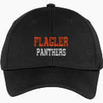 FLAGLER HIGH SCHOOL PANTHERS Sport-Tek Youth PosiCharge Racer Mesh Cap Front Thumbnail