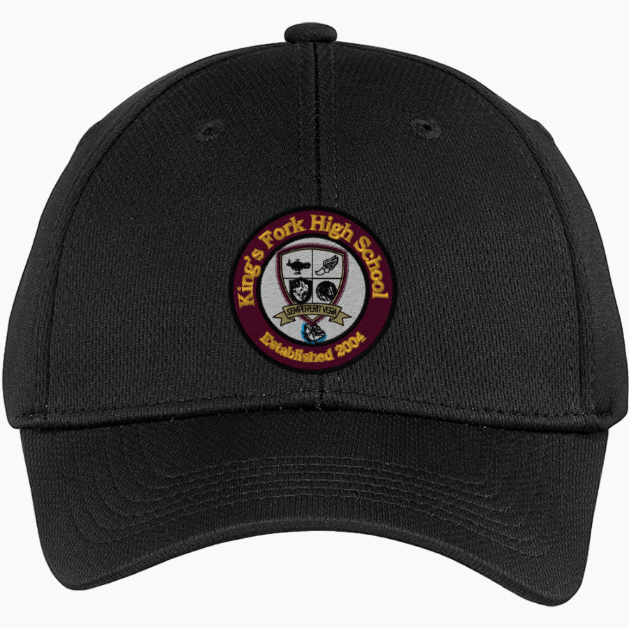 KING'S FORK HIGH SCHOOL BULLDOGS <span class="pdp-name-mascot">KINGS FORK BULLDOGS</span> Sport-Tek Youth PosiCharge Racer Mesh Cap