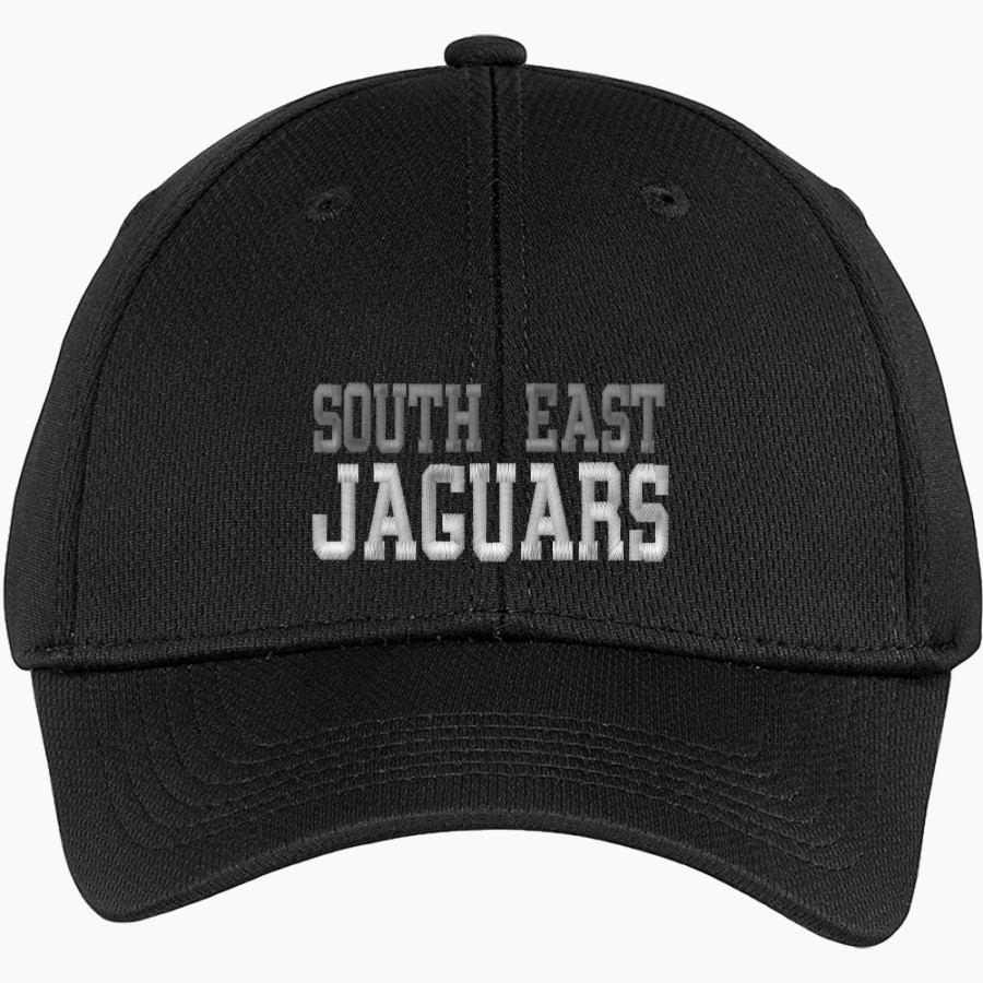 SOUTH EAST HIGH SCHOOL JAGUARS <span class="pdp-name-mascot">SOUTH EAST JAGUARS</span> Sport-Tek Youth PosiCharge Racer Mesh Cap