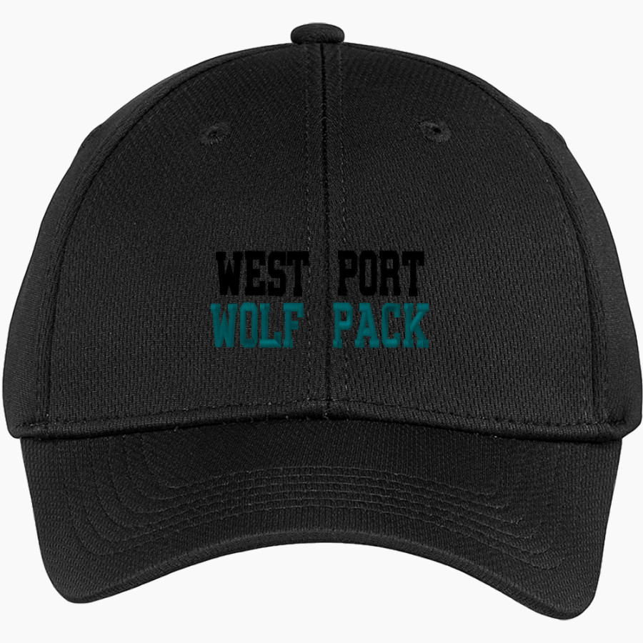 WEST PORT HIGH SCHOOL WOLF PACK <span class="pdp-name-mascot">WEST PORT WOLF PACK</span> Sport-Tek Youth PosiCharge Racer Mesh Cap